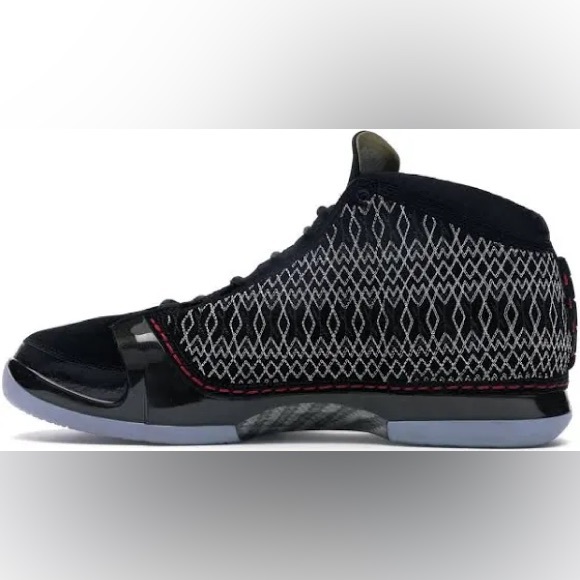 NEW 2008 NIKE AIR JORDAN 23 BLACK VARSITY RED STEALTH MENS SIZE 9.5 main image 6